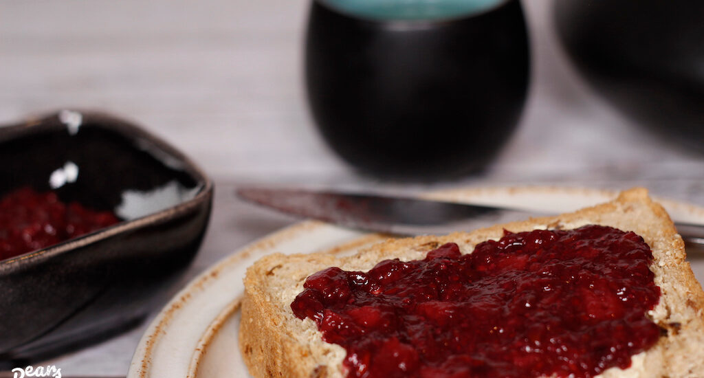 Pear & Berry Flaxseed Jam