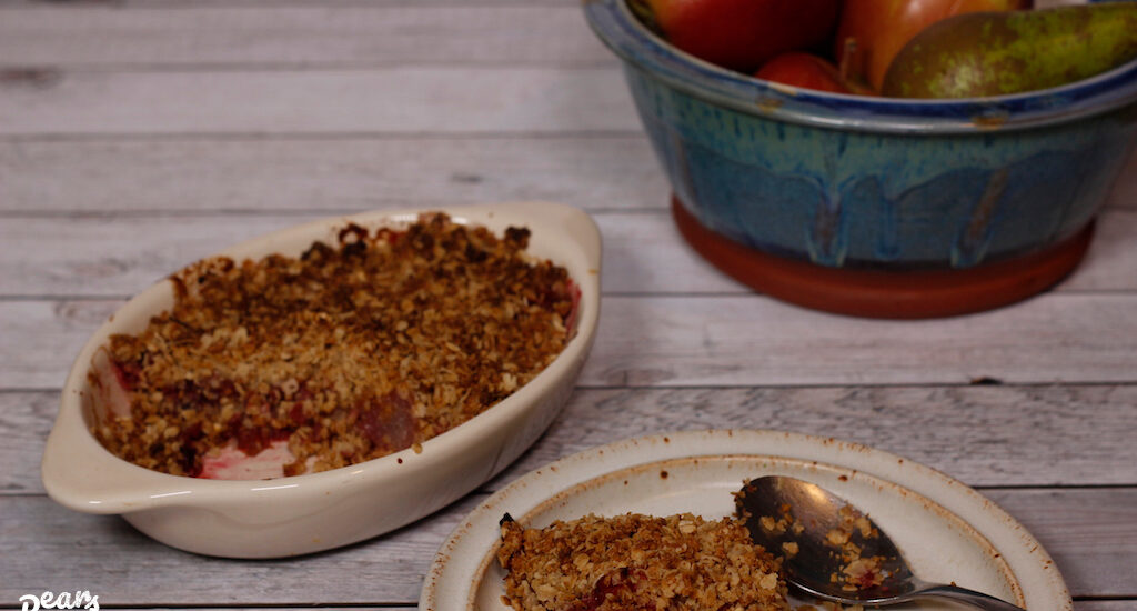Berry, Apple & Pear Crumble